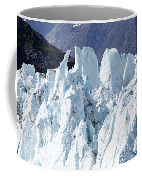 Ice Coffee Mug featuring the photograph Icy Art by Ramunas Bruzas