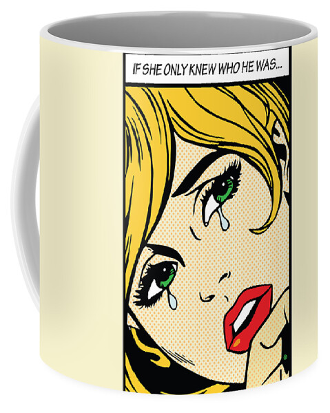 Digital Coffee Mug featuring the painting If She Knew by Gary Grayson