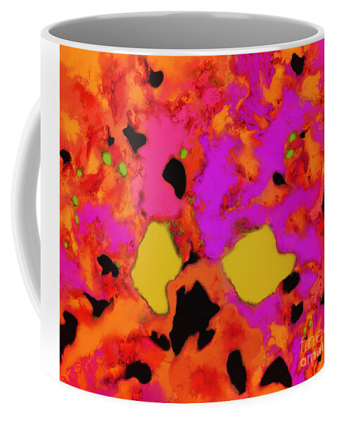 Ignition Coffee Mug featuring the digital art Ignition by Keith Mills