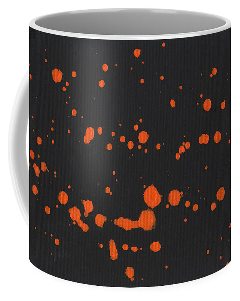 Illini Coffee Mug featuring the painting Illini Universe by Phil Strang