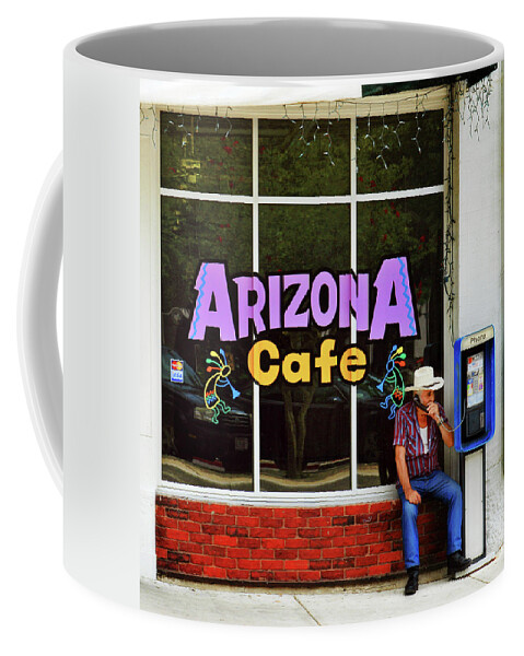 Arizona Coffee Mug featuring the photograph I'm coming home tonight by Micah Offman