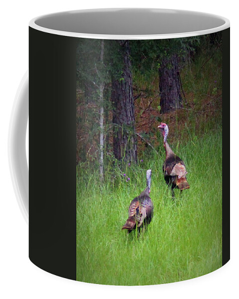 Wild Turkey Coffee Mug featuring the photograph IMG_1140-004 - Wild Turkey by Travis Truelove
