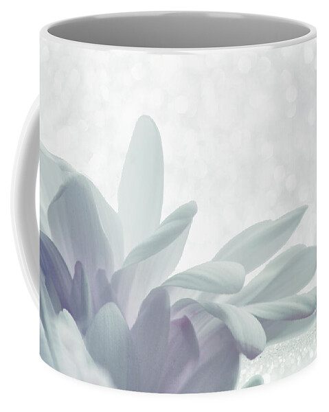 Petals Coffee Mug featuring the digital art Immobility - w01c2t03 by Variance Collections