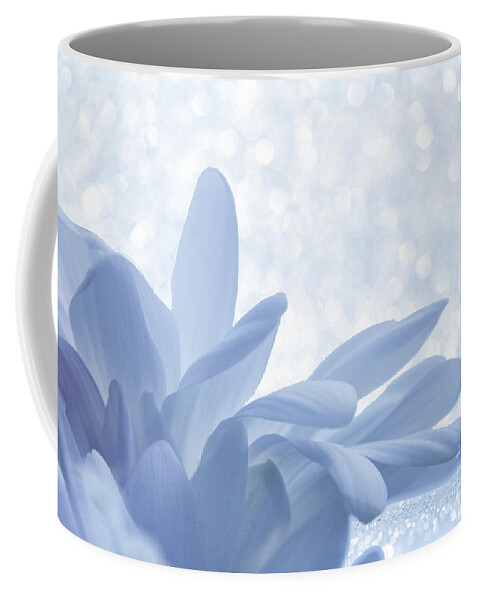 Blue Coffee Mug featuring the digital art Immobility - wh01t2c2 by Variance Collections
