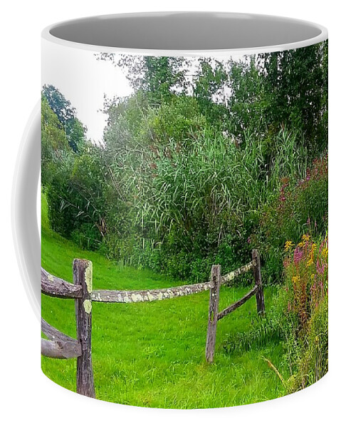 Landscape Coffee Mug featuring the photograph Lovely Location by Dani McEvoy
