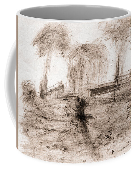 Lori Kingston Coffee Mug featuring the painting Impression by Lori Kingston