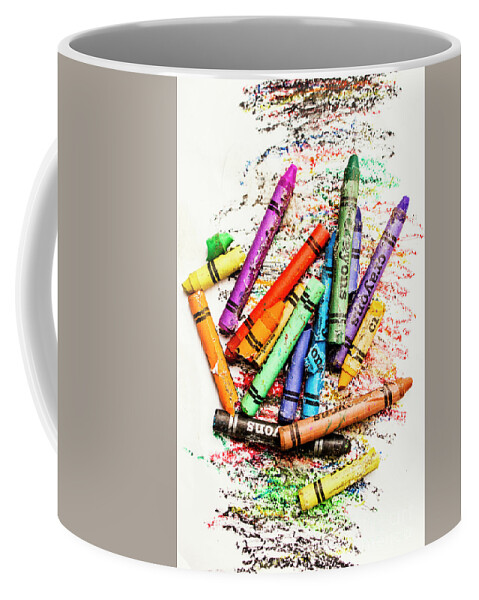 Crayon Coffee Mug: Dishwasher and Microwave-safe cups that look