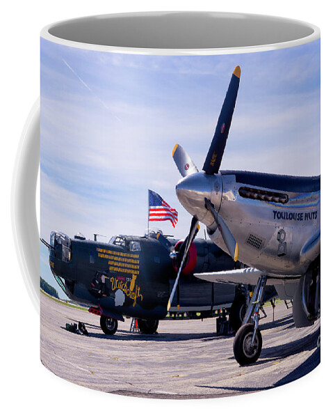 Air Coffee Mug featuring the photograph In Honor Of The Greatest Generation by Joe Geraci