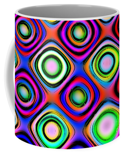 Abstract Coffee Mug featuring the photograph In the Groove by Onedayoneimage Photography