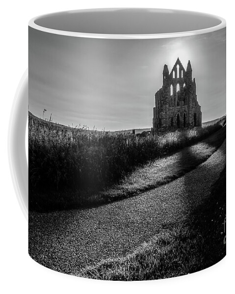 England Coffee Mug featuring the photograph In the shade BW by Mariusz Talarek