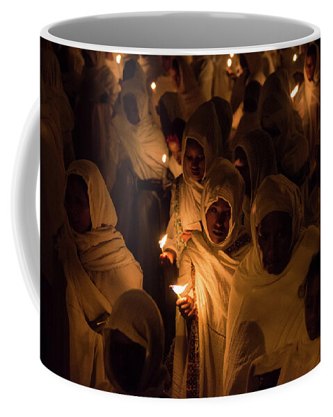 Street Coffee Mug featuring the photograph In the Streets of Aksum by Alex Lapidus
