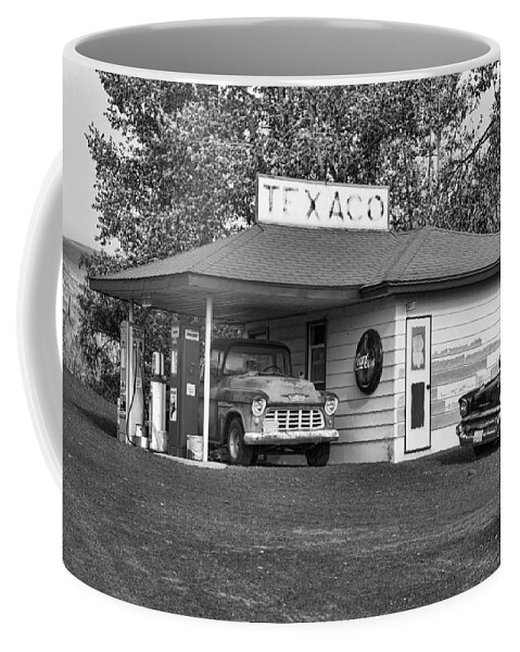 police Car Coffee Mug featuring the photograph In Waiting by Paul DeRocker