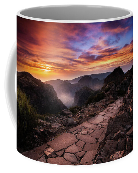 Mountain Coffee Mug featuring the photograph Indescridable by Jorge Maia