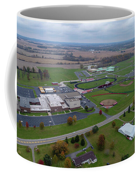  Coffee Mug featuring the photograph Indian Lake Schools by Brian Jones