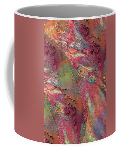 Russian Artists New Wave Coffee Mug featuring the painting Indian Spices by Marina Shkolnik