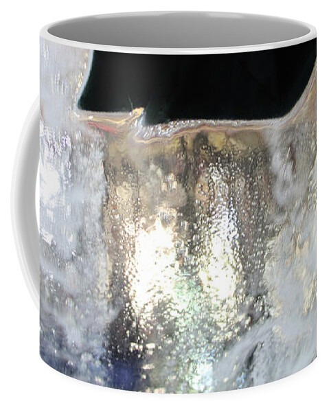 Abstract Coffee Mug featuring the digital art Inside the Carwash by Kathleen Illes
