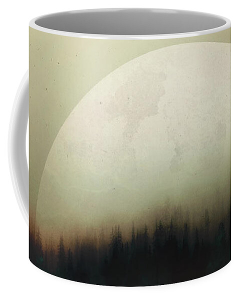 Insomnia Coffee Mug featuring the digital art Insomnia by Katherine Smit