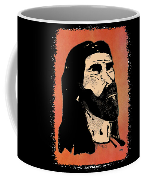 The Master Coffee Mug featuring the digital art Inspirational - The Master by Glenn McCarthy Art and Photography
