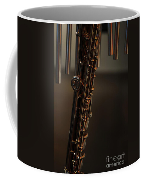 Music Coffee Mug featuring the photograph Instrument of Piece by Paulette B Wright