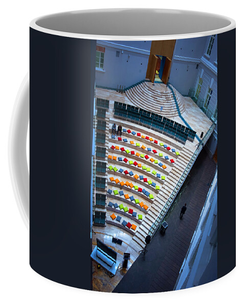 Russian Artists New Wave Coffee Mug featuring the photograph Interior of New Hermitage Museum by Dmitry Soloviev