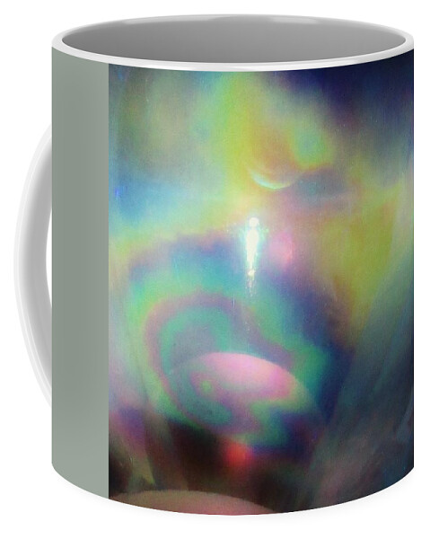  Rainbow Coffee Mug featuring the photograph Interplanetary Travel by Sharon Ackley