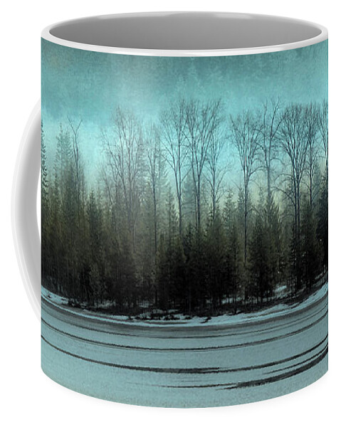 Trees Coffee Mug featuring the photograph Into The Mystic Too by Joy McAdams
