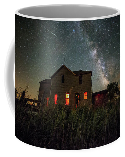 Red Coffee Mug featuring the photograph Invasion by Aaron J Groen