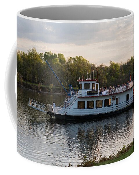 Island Belle Coffee Mug featuring the photograph Island Belle Sternwheeler by Holden The Moment