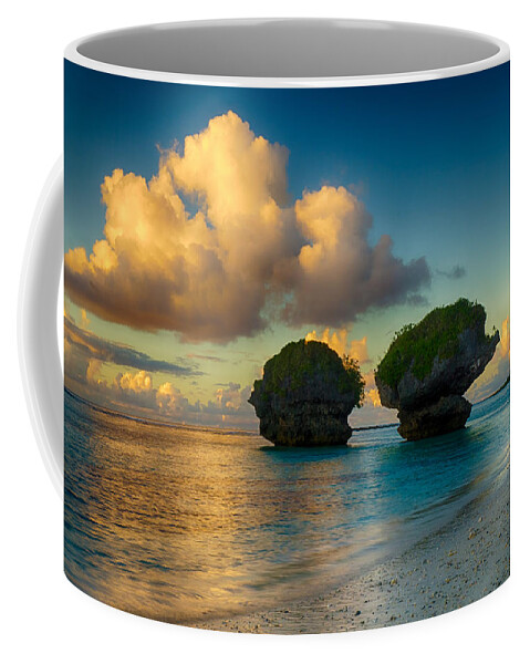 Pristine Coffee Mug featuring the photograph Island Life by Amanda Jones