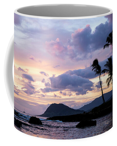Paradise Cove Coffee Mug featuring the photograph Island Silhouettes by Heather Applegate