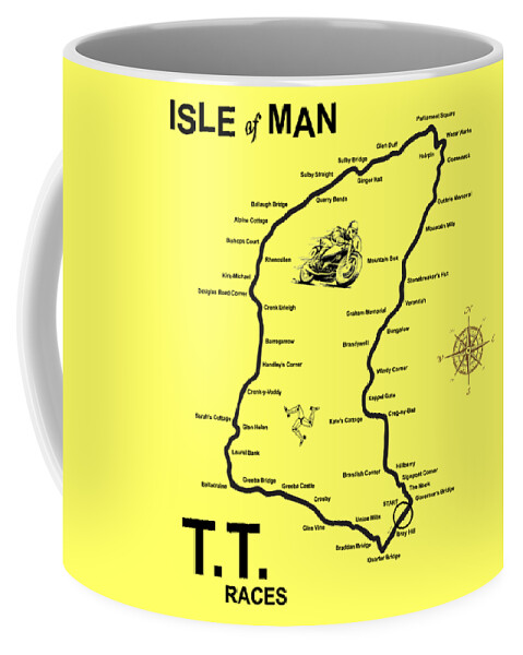 Isle Of Man Tt Coffee Mug featuring the photograph Isle Of Man TT by Mark Rogan