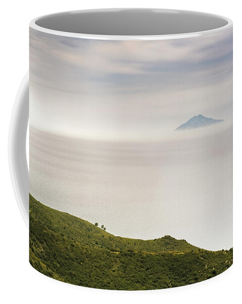 Blue Coffee Mug featuring the photograph Isola di Montecristo II by Ludwig Riml