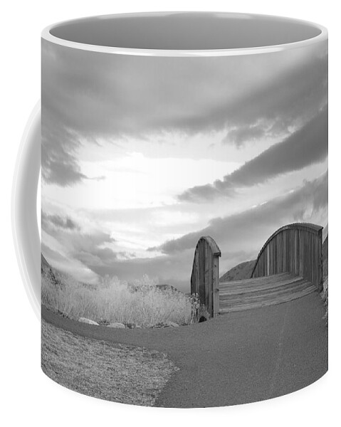 Bridge Coffee Mug featuring the photograph Isolation by Kristy Urain