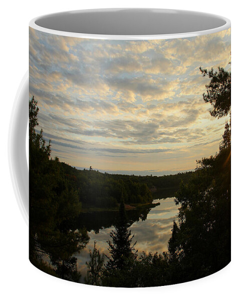 Deep Bay Coffee Mug featuring the photograph It's A Beautiful Morning by Debbie Oppermann