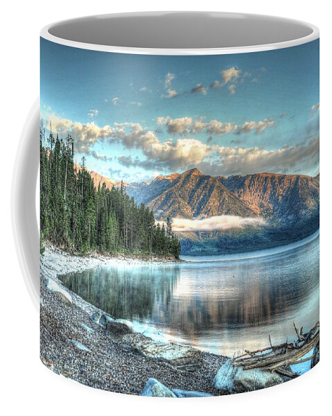 Photograph Coffee Mug featuring the photograph Jackson Lake by Richard Gehlbach