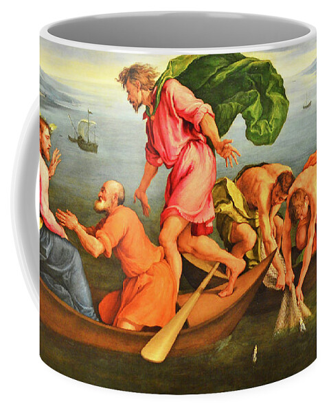 Jacopo Bassano Coffee Mug featuring the photograph Jacopo Bassano Fishes Miracle by Munir Alawi