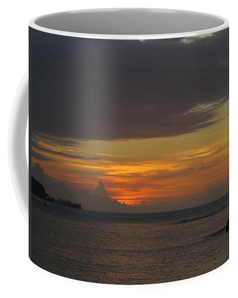 Sunset Coffee Mug featuring the photograph Jamaican Skies by Jessica Myscofski