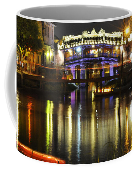 Japanese Covered Bridge Coffee Mug featuring the photograph Japanese Covered Bridge by Rob Hemphill