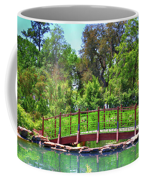 Garden Coffee Mug featuring the photograph Japanese Gardens View 51 by Carlos Diaz