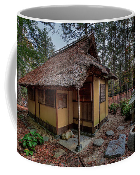 Japan Coffee Mug featuring the photograph Japanese Tea House by Jerry Gammon