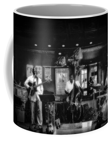 Music Coffee Mug featuring the photograph Jazz Combo by Joseph Hollingsworth
