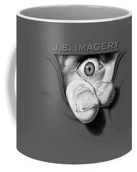 Joe Burgess Coffee Mug featuring the digital art J.B. Imagery by Joe Burgess