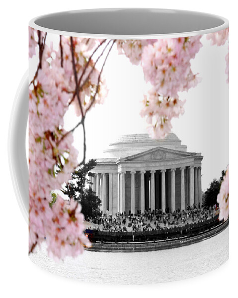 Jefferson Coffee Mug featuring the photograph Jefferson in Spring by Tina Meador