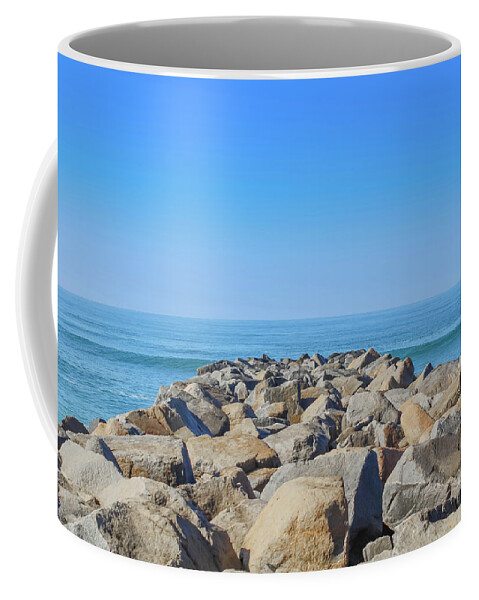 Jetty Coffee Mug featuring the photograph Jetty by Alison Frank