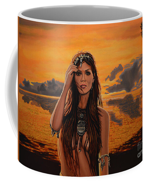 Costa Rica Coffee Mug featuring the painting Jewels Of Costa Rica by Paul Meijering