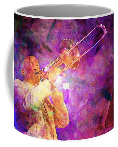 Jimmy Bosch Coffee Mug featuring the photograph Jimmy Bosch,Painting styles by Jean Francois Gil