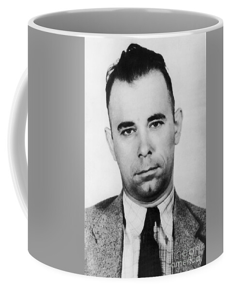 John Dillinger Coffee Mug featuring the photograph John Dillinger by Jon Neidert
