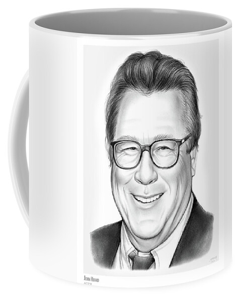 Rip Coffee Mug featuring the drawing John Heard by Greg Joens
