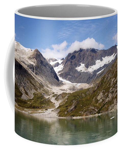 Glacier Coffee Mug featuring the photograph John Hopkins Glacier 5 by Richard J Cassato