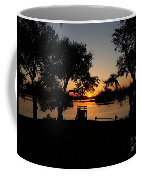 John's Island Coffee Mug featuring the photograph Johns Island Sunset by Robert Knight